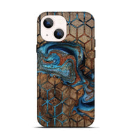 iPhone 14 Wood Live Edge Phone Case - Elianna (Pattern, 811854)