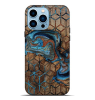 iPhone 14 Pro Max Wood Live Edge Phone Case - Elianna (Pattern, 811854)