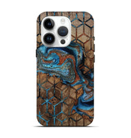 iPhone 15 Pro Wood Live Edge Phone Case - Elianna (Pattern, 811854)
