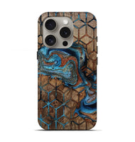 iPhone 16 Pro Wood Live Edge Phone Case - Elianna (Pattern, 811854)
