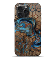 iPhone 16 Pro Max Wood Live Edge Phone Case - Elianna (Pattern, 811854)