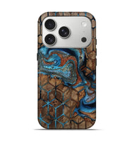 iPhone 17 Pro Wood Live Edge Phone Case - Elianna (Pattern, 811854)