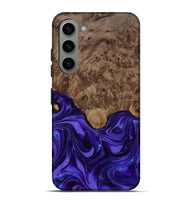 Galaxy S23 Plus Wood Live Edge Phone Case - Lucas (Purple, 811860)