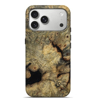 iPhone 17 Pro Max Wood Live Edge Phone Case - Brycen (Wood Burl, 811867)