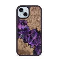 iPhone 15 Wood Phone Case - Samir (Cosmos, 811910)
