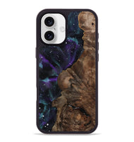 iPhone 16 Plus Wood Phone Case - Felton (Cosmos, 811911)