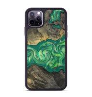 iPhone 11 Pro Max Wood Phone Case - Malani (Green, 811984)