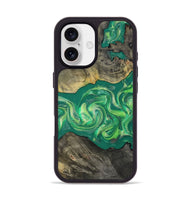iPhone 17 Wood Phone Case - Malani (Green, 811984)