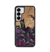 Galaxy S25 Wood Phone Case - Wilfred (Purple, 811992)