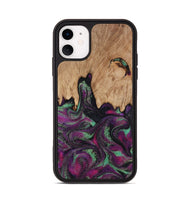 iPhone 11 Wood Phone Case - Wilfred (Purple, 811992)