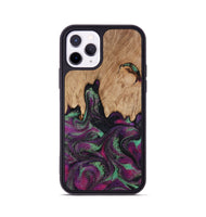 iPhone 11 Pro Wood Phone Case - Wilfred (Purple, 811992)