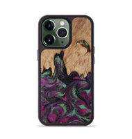 iPhone 13 Pro Wood Phone Case - Wilfred (Purple, 811992)