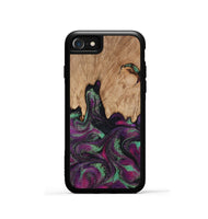 iPhone SE Wood Phone Case - Wilfred (Purple, 811992)