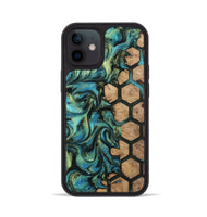 iPhone 12 Wood Phone Case - Emilie (Pattern, 812003)