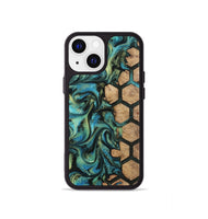 iPhone 13 mini Wood Phone Case - Emilie (Pattern, 812003)