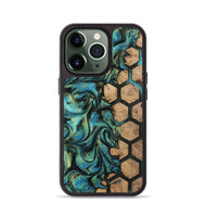 iPhone 13 Pro Wood Phone Case - Emilie (Pattern, 812003)
