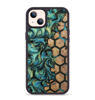 iPhone 14 Plus Wood Phone Case - Emilie (Pattern, 812003)