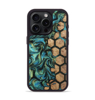 iPhone 15 Pro Wood Phone Case - Emilie (Pattern, 812003)