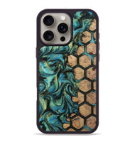 iPhone 16 Pro Max Wood Phone Case - Emilie (Pattern, 812003)