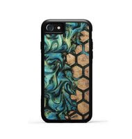 iPhone SE Wood Phone Case - Emilie (Pattern, 812003)