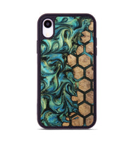 iPhone Xr Wood Phone Case - Emilie (Pattern, 812003)