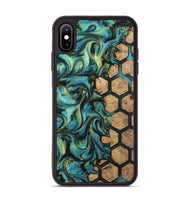 iPhone Xs Max Wood Phone Case - Emilie (Pattern, 812003)
