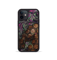 iPhone 12 mini Wood Phone Case - Janene (Pattern, 812006)