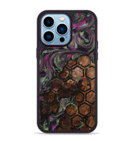 iPhone 14 Pro Max Wood Phone Case - Janene (Pattern, 812006)