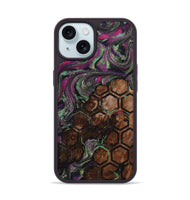 iPhone 15 Wood Phone Case - Janene (Pattern, 812006)