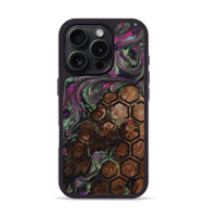 iPhone 16 Pro Wood Phone Case - Janene (Pattern, 812006)