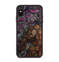 iPhone Xs Max Wood Phone Case - Janene (Pattern, 812006)