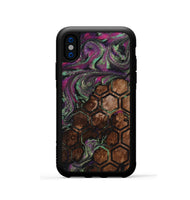 iPhone Xs Wood Phone Case - Janene (Pattern, 812006)