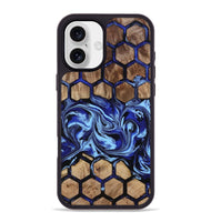 iPhone 16 Plus Wood Phone Case - Deneen (Pattern, 812007)
