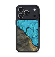 iPhone 17 Pro Wood Phone Case - Corbin (Blue, 812012)