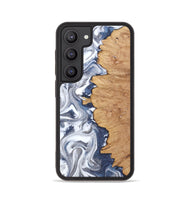 Galaxy S23 Wood Phone Case - Hilton (Black & White, 812015)