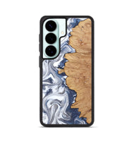 Galaxy S26 Wood Phone Case - Hilton (Black & White, 812015)