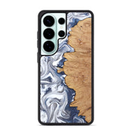 Galaxy S26 Ultra Wood Phone Case - Hilton (Black & White, 812015)