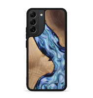 Galaxy S22 Plus Wood Phone Case - Lillian (Blue, 812017)