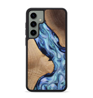 Galaxy S24 Plus Wood Phone Case - Lillian (Blue, 812017)