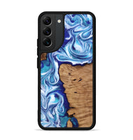 Galaxy S22 Plus Wood Phone Case - Shayla (Blue, 812018)