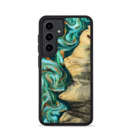 Galaxy S24 Wood Phone Case - Ainara (Green, 812076)