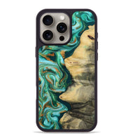 iPhone 16 Pro Max Wood Phone Case - Ainara (Green, 812076)