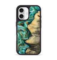 iPhone 17 Wood Phone Case - Ainara (Green, 812076)
