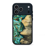 iPhone 17 Pro Max Wood Phone Case - Ainara (Green, 812076)
