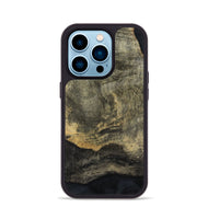 iPhone 14 Pro Wood Phone Case - Keith (Wood Burl, 812090)