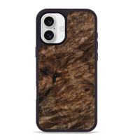 iPhone 16 Plus Wood Phone Case - Asia (Wood Burl, 812092)