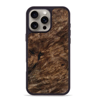 iPhone 16 Pro Max Wood Phone Case - Asia (Wood Burl, 812092)