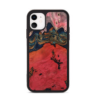iPhone 11 Wood Phone Case - Clark (Red, 812096)