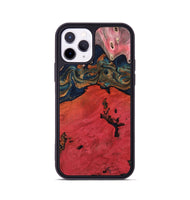 iPhone 11 Pro Wood Phone Case - Clark (Red, 812096)