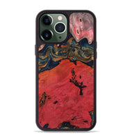 iPhone 13 Pro Max Wood Phone Case - Clark (Red, 812096)